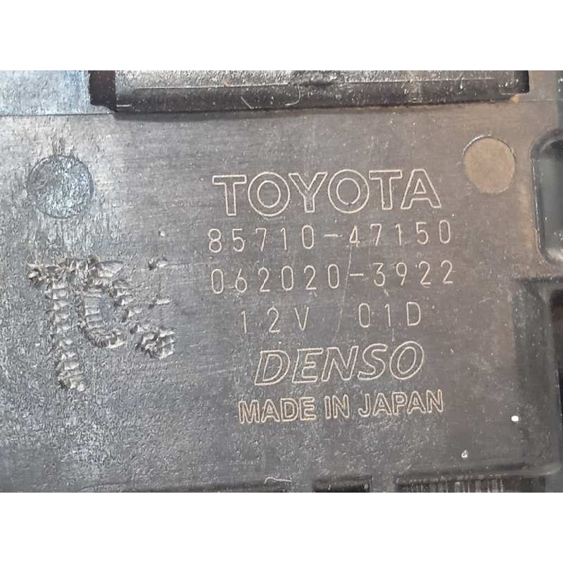 Recambio de elevalunas trasero izquierdo para toyota prius (zvw50) basis referencia OEM IAM 8571047150  