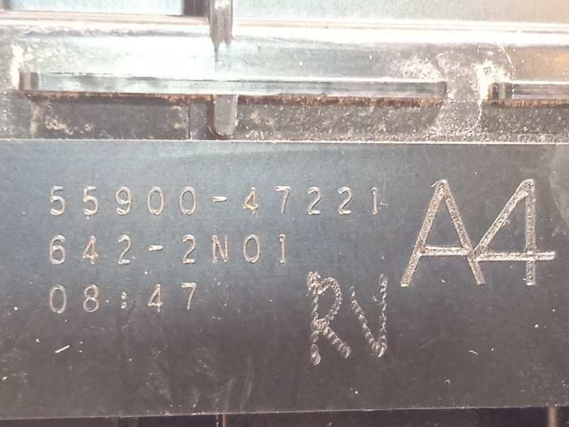 Recambio de mando climatizador para toyota prius (zvw50) basis referencia OEM IAM 5590047221  