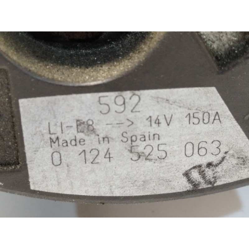 Recambio de alternador para peugeot 407 st confort referencia OEM IAM 9649846780  0124525063