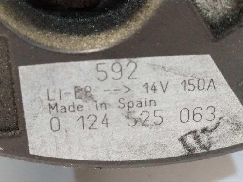 Recambio de alternador para peugeot 407 st confort referencia OEM IAM 9649846780  0124525063