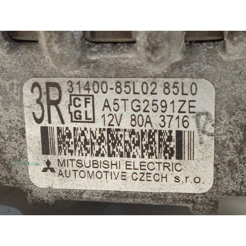 Recambio de alternador para suzuki swift azg (nz) glx referencia OEM IAM 3140085L02  