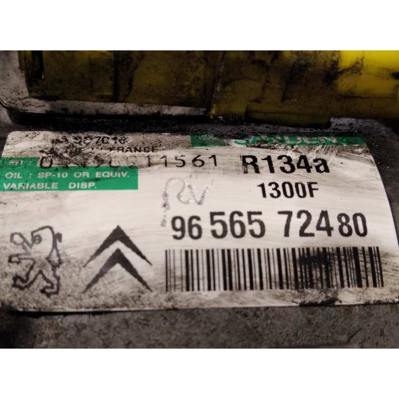 Recambio de compresor aire acondicionado para peugeot 407 st confort referencia OEM IAM 9656572480  