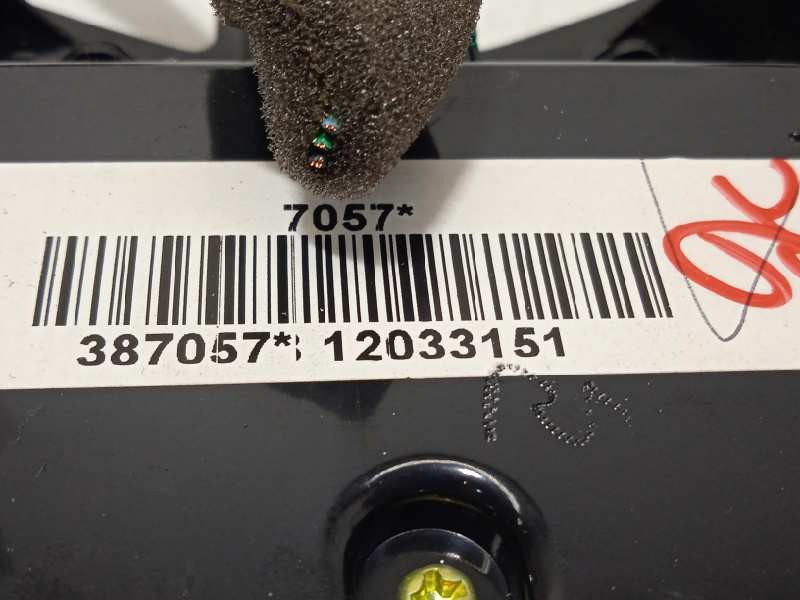 Recambio de mando climatizador para chevrolet cruze hatchback ltz referencia OEM IAM 12033151  