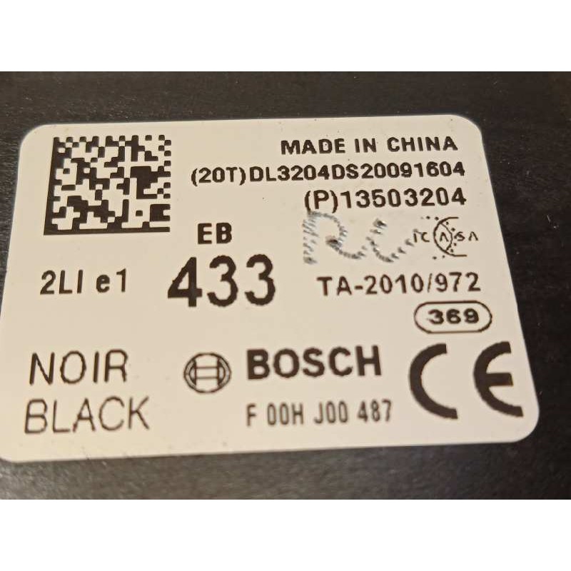 Recambio de centralita cierre para chevrolet cruze hatchback ltz referencia OEM IAM 13503204  