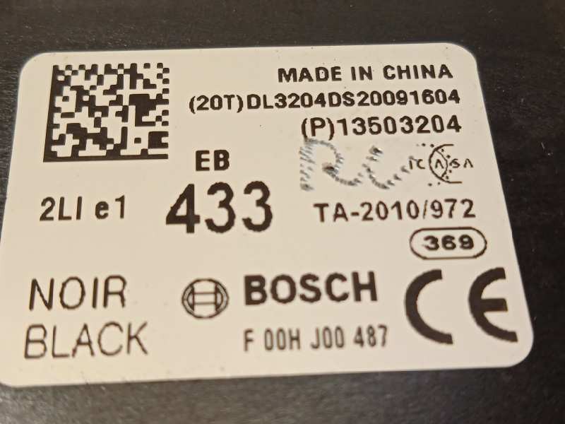 Recambio de centralita cierre para chevrolet cruze hatchback ltz referencia OEM IAM 13503204  