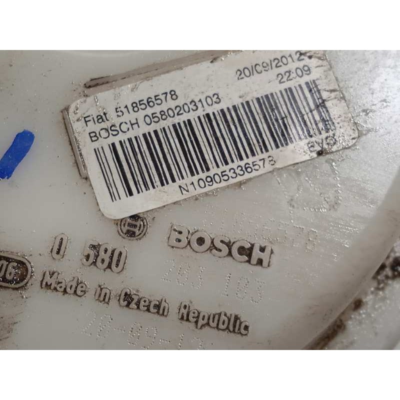 Recambio de bomba combustible para fiat qubo (300) trekking referencia OEM IAM 51856578  0580203103