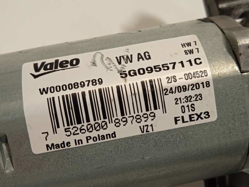 Recambio de motor limpia trasero para volkswagen polo 1.0 tsi referencia OEM IAM 5G0955711C  