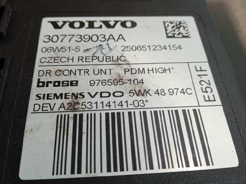 Recambio de elevalunas delantero derecho para volvo c30 2.0 d kinetic referencia OEM IAM 30773903AA  