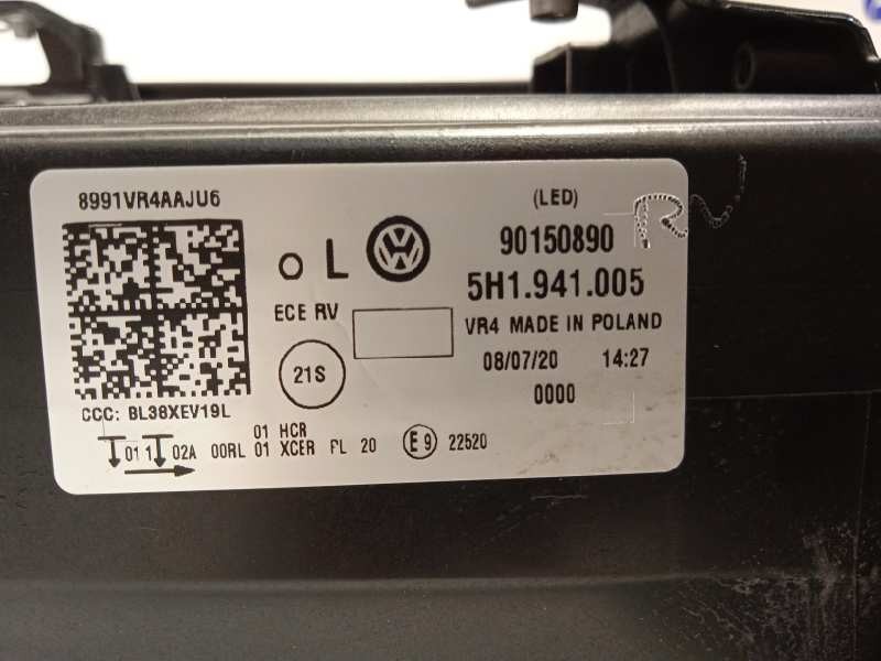 Recambio de faro izquierdo para volkswagen golf viii lim. (cd1) style referencia OEM IAM 5H1941005  90150890