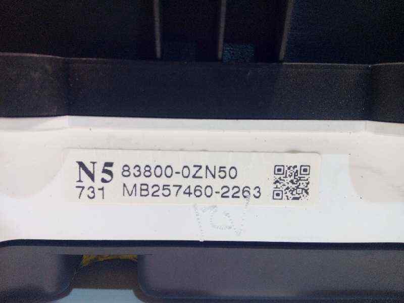 Recambio de cuadro instrumentos para toyota auris hybrid active referencia OEM IAM 838000ZN50  