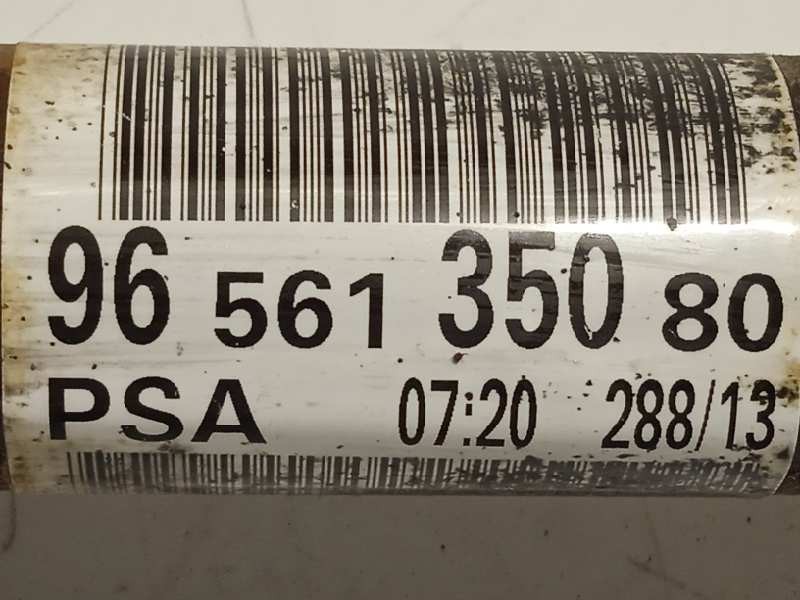 Recambio de transmision delantera derecha para citroën c3 picasso seduction referencia OEM IAM 9656135080  