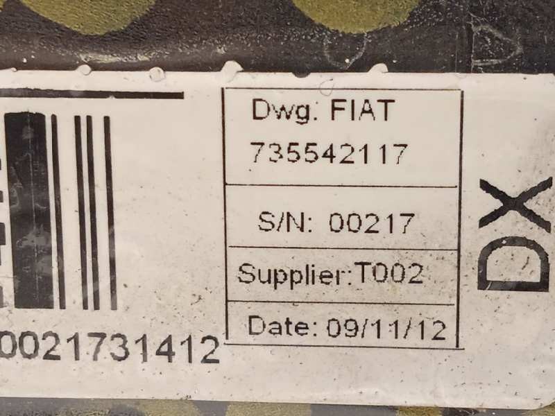 Recambio de cinturon seguridad delantero derecho para fiat qubo (300) trekking referencia OEM IAM 735542117  