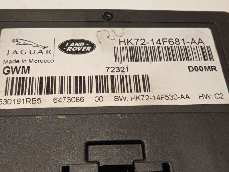 Recambio de modulo electronico para land rover evoque hse referencia OEM IAM HK7214F681AA  