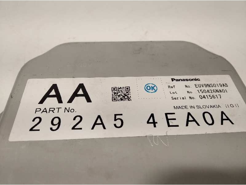 Recambio de modulo electronico para renault kadjar zen referencia OEM IAM 292A54EA0A  