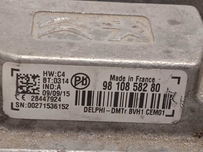 Recambio de modulo electronico para citroën ds3 techno style referencia OEM IAM 9810858280  