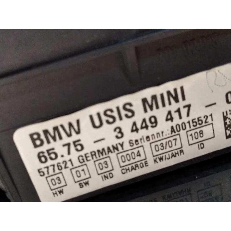 Recambio de luz interior para mini mini (r56) cooper referencia OEM IAM 65753449417  