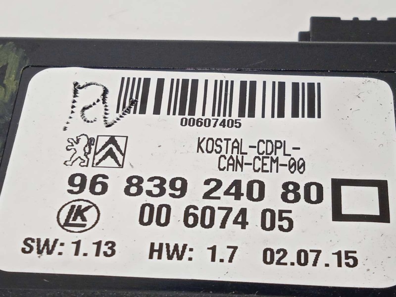 Recambio de sensor para citroën ds3 techno style referencia OEM IAM 9683924080  