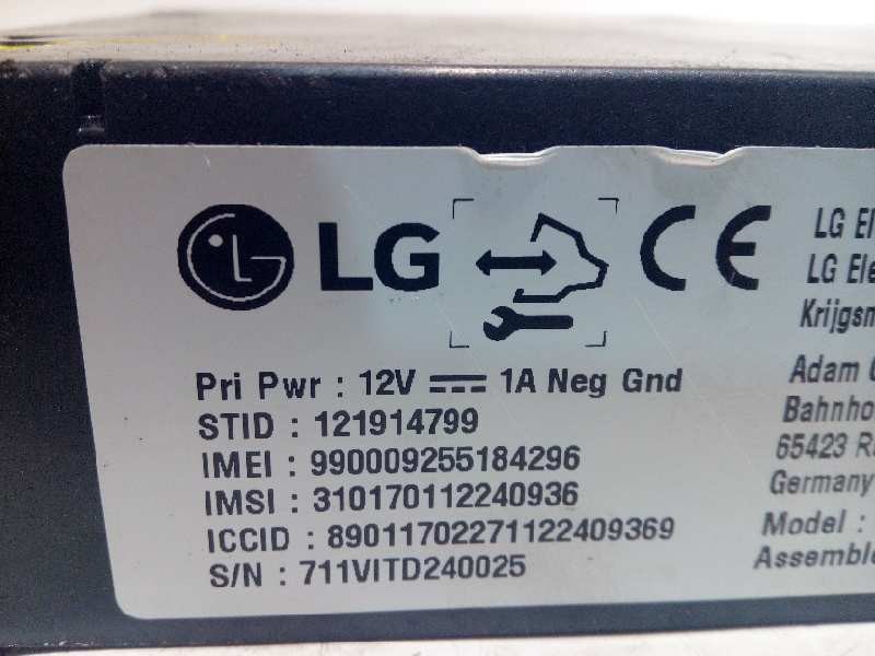 Recambio de modulo electronico para opel mokka x selective start/stop referencia OEM IAM 84246506  