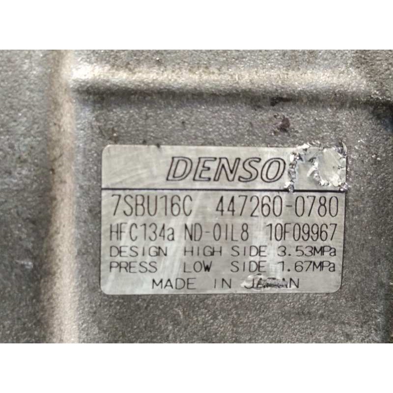 Recambio de compresor aire acondicionado para bmw x3 (e83) 2.5i referencia OEM IAM 64526916232  4472600780