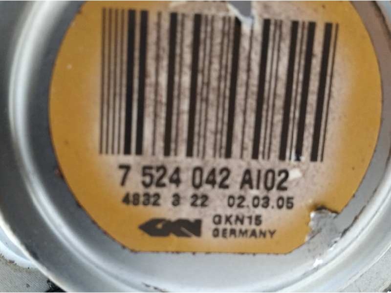 Recambio de transmision trasera derecha para bmw x3 (e83) 2.5i referencia OEM IAM 7524042  33217529918