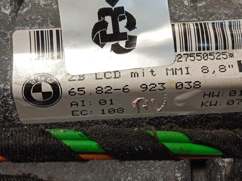 Recambio de pantalla multifuncion para bmw serie 7 (e65/e66) 745i referencia OEM IAM 65826923038  6923038