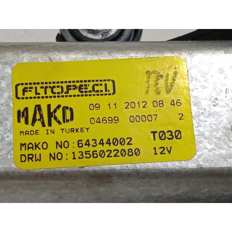 Recambio de motor limpia trasero para fiat qubo (300) trekking referencia OEM IAM 1356022080  64344002