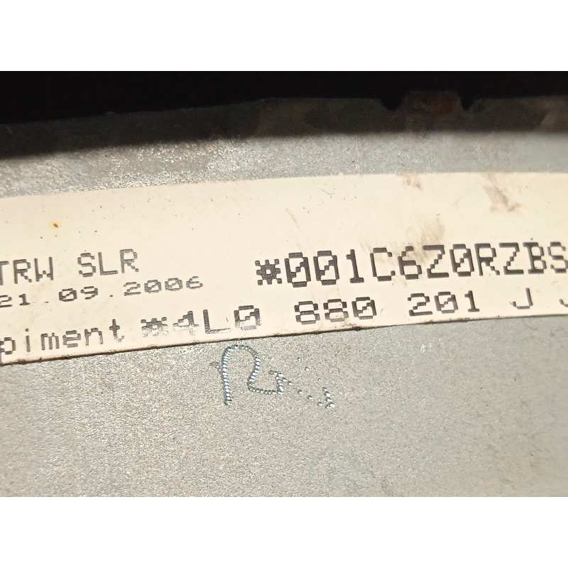 Recambio de airbag delantero izquierdo para audi q7 (4l) 3.0 tdi referencia OEM IAM 4L0880201J  4L0880201J6PS