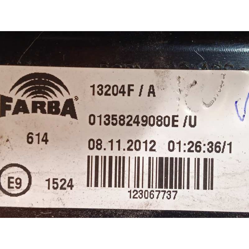 Recambio de piloto trasero derecho para fiat qubo (300) trekking referencia OEM IAM 1358249080  13204F