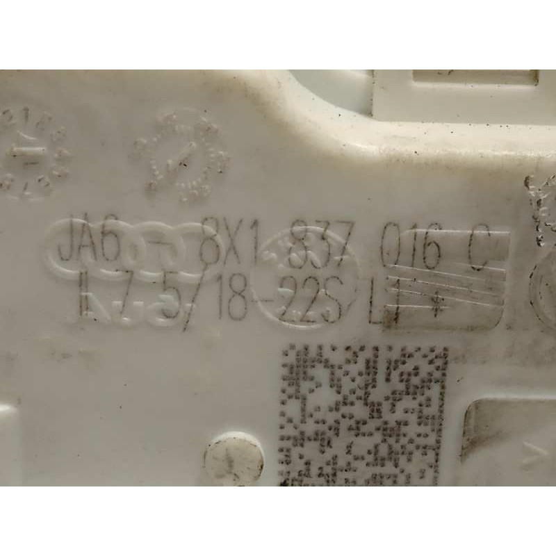 Recambio de cerradura puerta delantera derecha para audi a1 sportback (8xf) attraction referencia OEM IAM 8X1837016C  