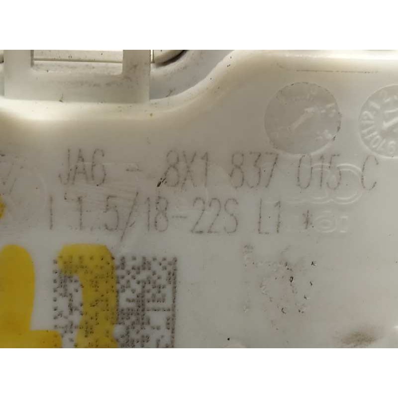 Recambio de cerradura puerta delantera izquierda para audi a1 sportback (8xf) attraction referencia OEM IAM 8X1837015C  