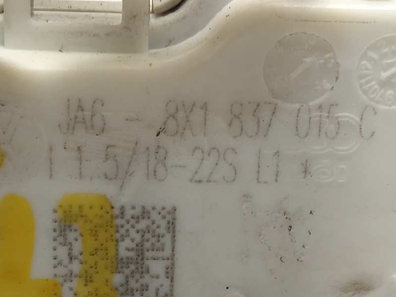 Recambio de cerradura puerta delantera izquierda para audi a1 sportback (8xf) attraction referencia OEM IAM 8X1837015C  