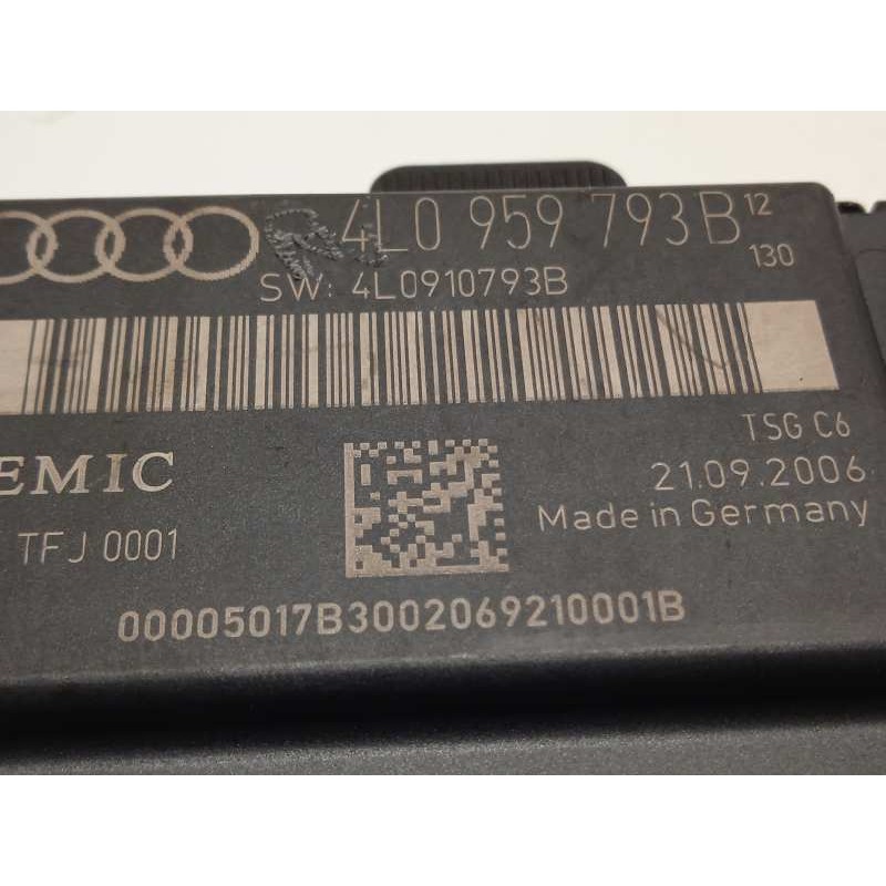 Recambio de centralita confort para audi q7 (4l) 3.0 tdi referencia OEM IAM 4L0959793B  