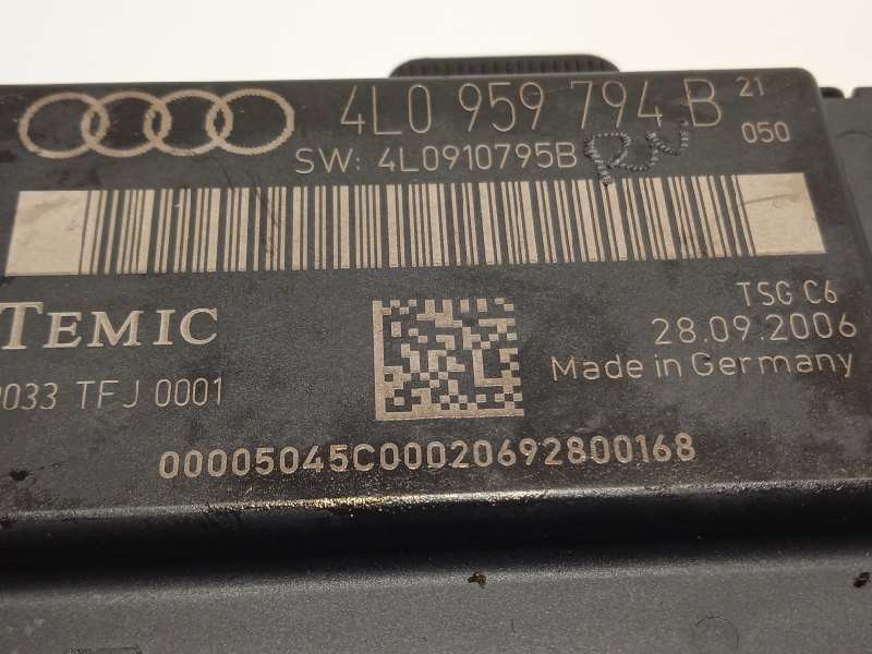 Recambio de centralita confort para audi q7 (4l) 3.0 tdi referencia OEM IAM 4L0959794B  