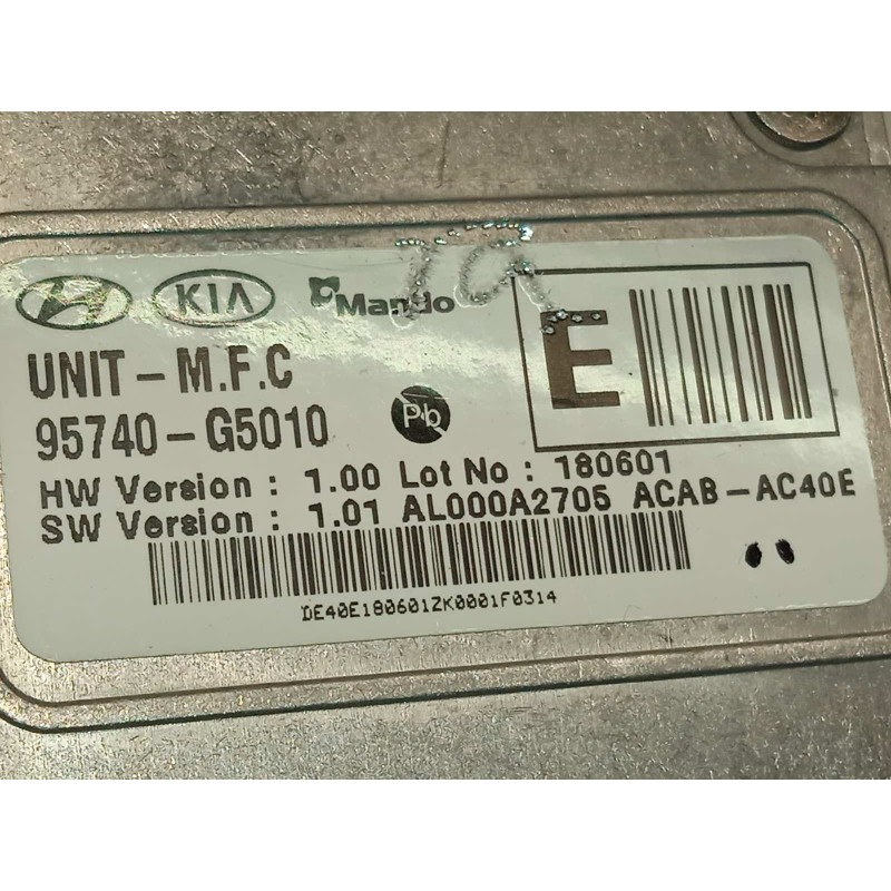 Recambio de modulo electronico para kia niro drive referencia OEM IAM 95740G5010  