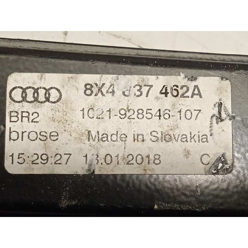 Recambio de elevalunas delantero derecho para audi a1 sportback (8xf) attraction referencia OEM IAM 8X4837462A  8K0959802C