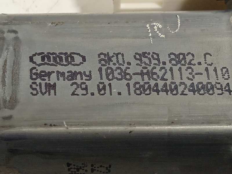 Recambio de elevalunas delantero derecho para audi a1 sportback (8xf) attraction referencia OEM IAM 8X4837462A  8K0959802C