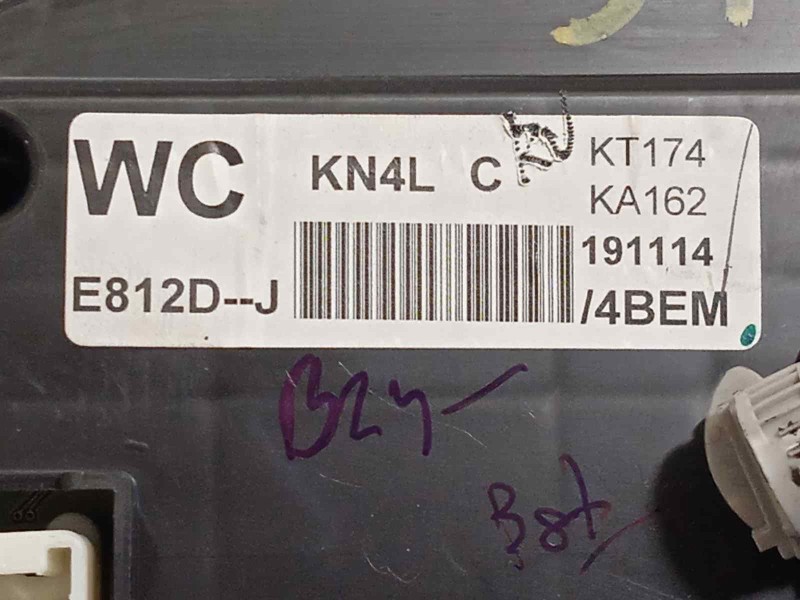 Recambio de cuadro instrumentos para mazda cx-5 2.0 cat referencia OEM IAM KN4LC  KN4L55430C