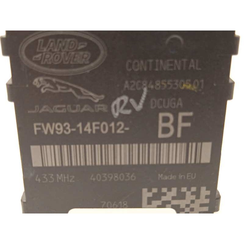 Recambio de modulo electronico para land rover evoque hse referencia OEM IAM FW9314F012BF  