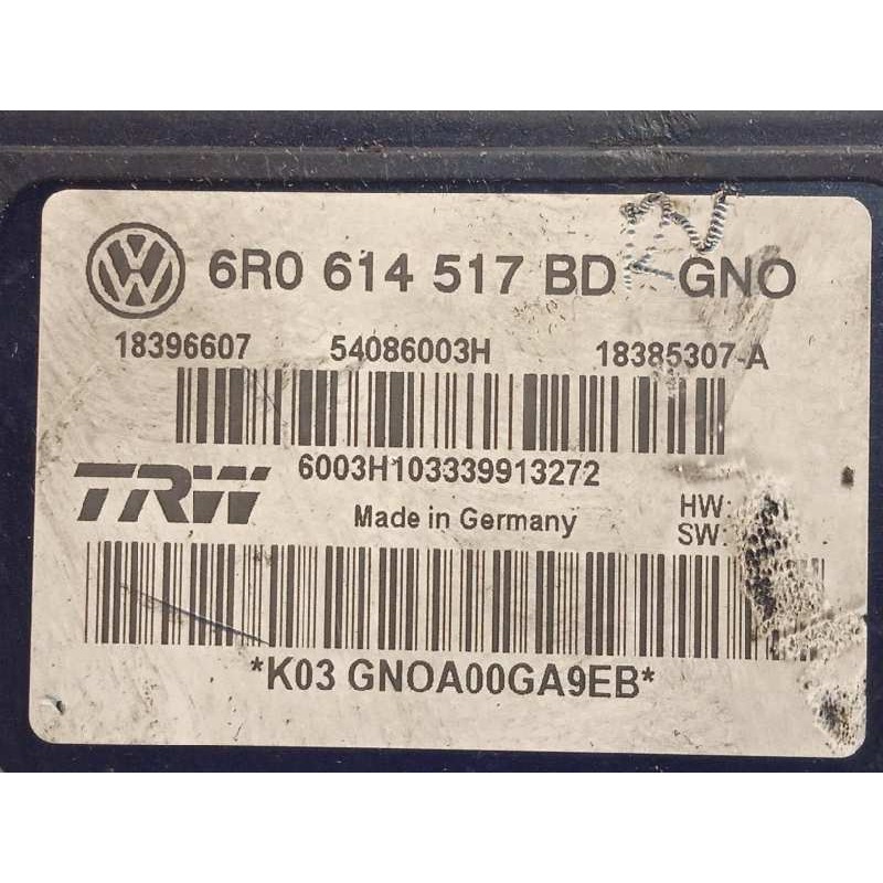 Recambio de abs para skoda spaceback (5h) ambition referencia OEM IAM 6R0614517BD 54086003H 18396607