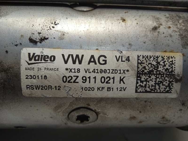 Recambio de motor arranque para audi a1 sportback (8xf) attraction referencia OEM IAM 02Z911021K  RSW20R12