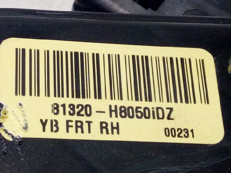 Recambio de cerradura puerta delantera derecha para kia rio (yb) 1.2 cat referencia OEM IAM 81320H8050IDZ  81320H8050
