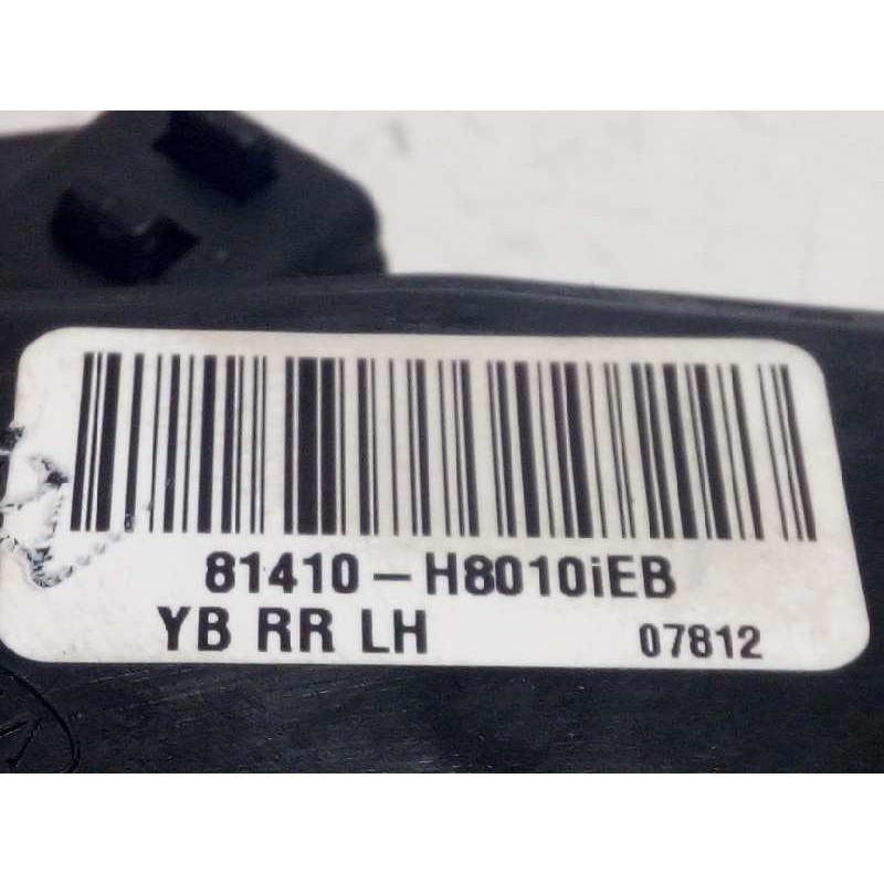 Recambio de cerradura puerta trasera izquierda para kia rio (yb) 1.2 cat referencia OEM IAM 81410HB8010IEB  