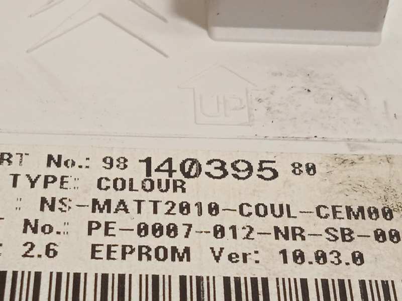 Recambio de cuadro instrumentos para peugeot 508 sw rxh referencia OEM IAM 9814765880  9824842180