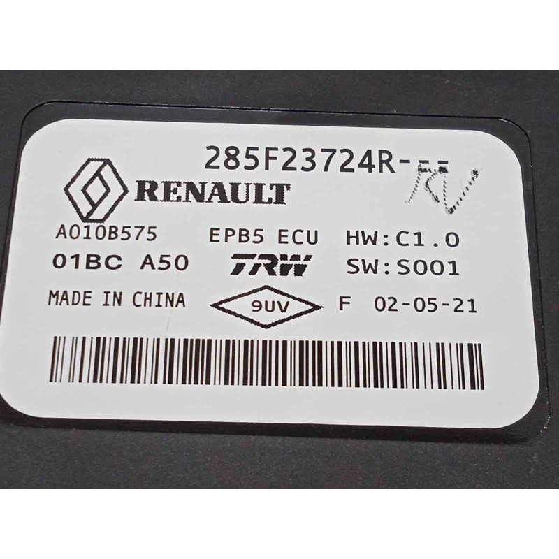 Recambio de modulo electronico para renault captur ii referencia OEM IAM 285F23724R  