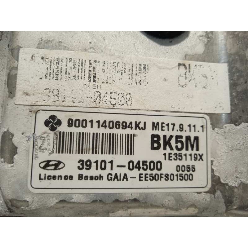 Recambio de centralita motor uce para hyundai i10 basis referencia OEM IAM 3910104500  9001140694KL