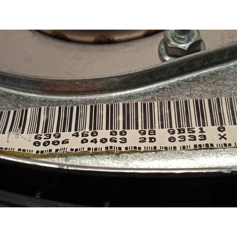 Recambio de airbag delantero izquierdo para mercedes-benz vito (w639) basic, combi referencia OEM IAM 6394600098  63946000989B51