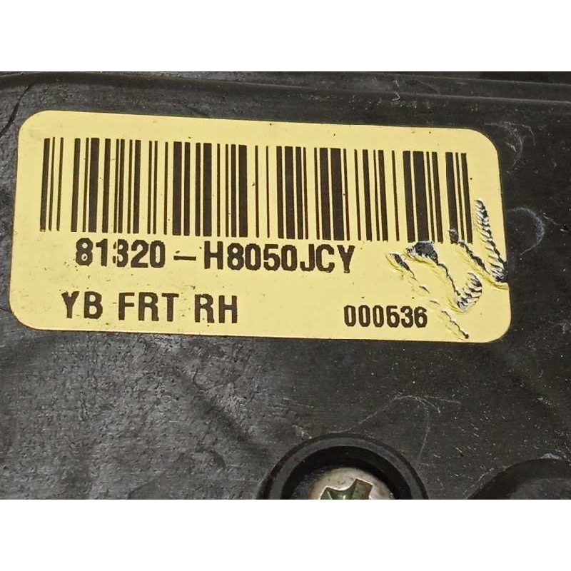 Recambio de cerradura puerta delantera derecha para kia rio (yb) 1.2 cat referencia OEM IAM 81320H8050JCY  81320H8050
