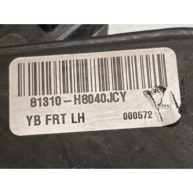 Recambio de cerradura puerta delantera izquierda para kia rio (yb) 1.2 cat referencia OEM IAM 81310H8040JCY  81310H8040