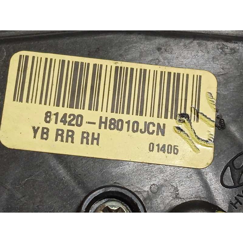 Recambio de cerradura puerta trasera derecha para kia rio (yb) 1.2 cat referencia OEM IAM 81420H8010JCN  81420H8010