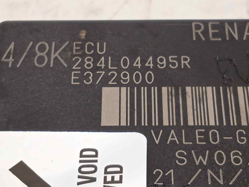 Recambio de modulo electronico para renault captur ii referencia OEM IAM 284L04495R  